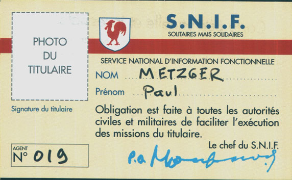 carte du snif